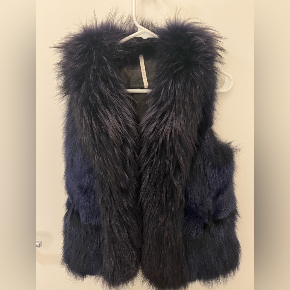 Truth and Pride Real Fur Vest